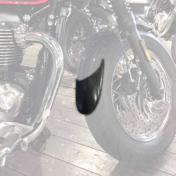 Pyramid Plastics FENDA EXTENDA MATT BLACK, TRIUMPH SPEEDMASTER